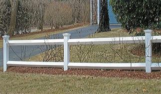 Diamond Post & Rail